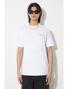 Norse Projects t-shirt in cotone Johannes uomo colore bianco N01.0606.0001