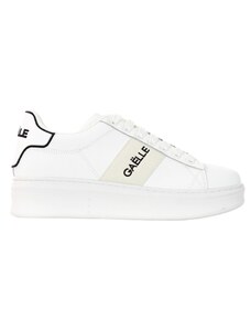 GAELLE PARIS - Sneakers con logo - Colore: Bianco,Taglia: 40