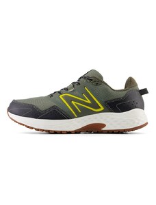 New Balance - 410 - Sneakers da corsa oliva con suola in gomma-Verde