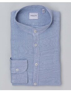 BAGUTTA Camicia coreana in lino