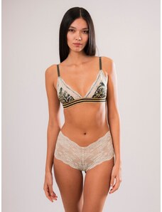 Caramì Lingerie & Activewear Made in Italy Culotte Jungle in pizzo Lime