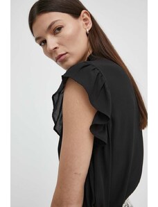 Bruuns Bazaar camicia CamillaBBNicole shirt donna colore nero BBW3774