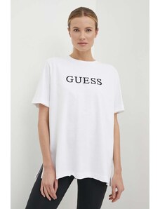 Guess t-shirt in cotone ATHENA donna colore bianco V4GI12 KC641