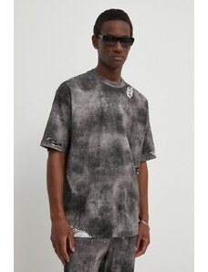 Diesel t-shirt in cotone T-WASH-N2 uomo colore grigio A13035.0DQAQ
