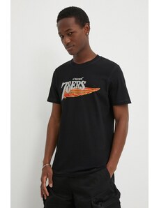 Diesel t-shirt in cotone T-DIEGOR-K75 uomo colore nero A12503.0GRAI