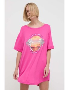 Guess t-shirt donna colore rosa E4GI04 K68D2