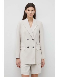 Bruuns Bazaar giacca BrassicaBBLinda blazer colore beige BBW3307