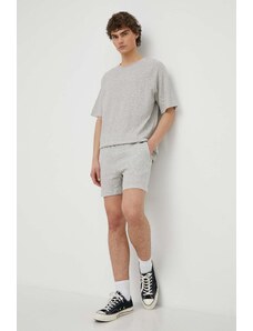 American Vintage pantaloncini in cotone SHORT colore grigio MRUZ09AE24