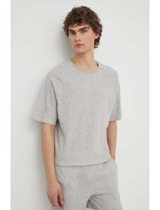American Vintage t-shirt in cotone ML COL ROND uomo colore grigio MRUZ02AE24