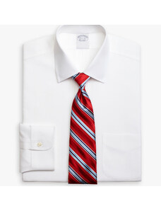 Brooks Brothers Camicia bianca con vestibilità tradizionale non-iron in cotone Supima elasticizzato con collo Ainsley - male Camicie eleganti Bianco 15H