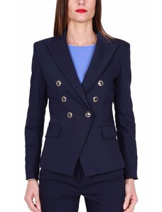 Emme GIACCA BLAZER DOPPIOPETTO, BLU