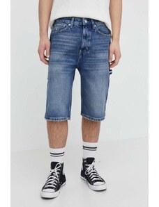 Tommy Jeans pantaloncini di jeans uomo colore blu DM0DM18789