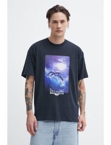 Billabong t-shirt in cotone uomo colore nero ABYZT02283