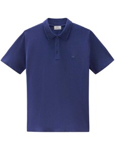 Woolrich Polo ice cotton blu