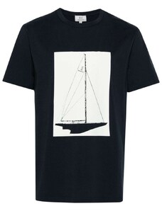 Woolrich T-shirt boat blu