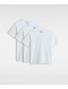 Vans - Confezione multipack di t-shirt basic bianche-Bianco