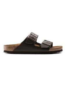 Birkenstock infradito in pelle Arizona uomo colore marrone 51101