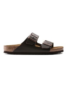 Birkenstock infradito in pelle Arizona donna colore marrone 51103