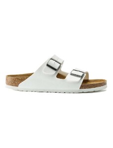 Birkenstock ciabatte slide Arizona uomo colore bianco 552681
