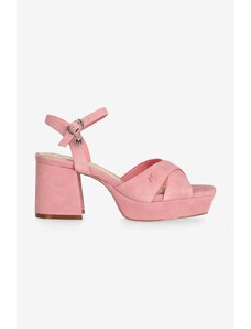 Mexx sandali in camoscio Nalina colore rosa MITY1602441W