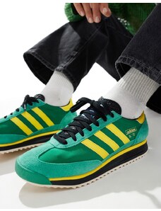 adidas Originals - SL 72 RS - Sneakers verdi e gialle-Multicolore