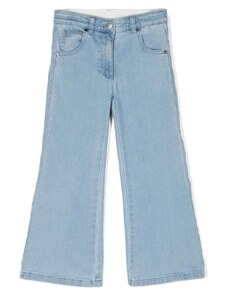 STELLA MCCARTNEY KIDS Jeans svasato laterali logati