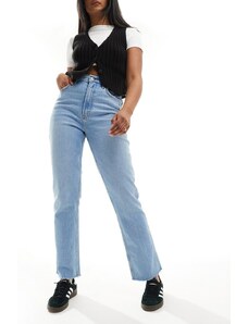 Abercrombie & Fitch Curve - Love - Jeans a vita molto alta dritti blu medio anni '90