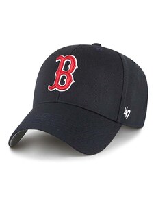 47 brand cappello con visiera con aggiunta di cotone MLB Boston Red Sox