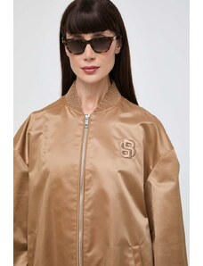 BOSS giacca bomber donna colore beige 50515886