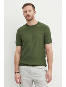 BOSS t-shirt uomo colore verde 50511762