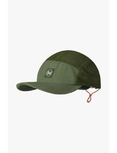 Buff berretto da baseball colore verde con applicazione 133549