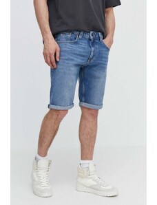 Tommy Jeans pantaloncini di jeans uomo colore blu DM0DM18792