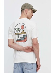 Billabong t-shirt in cotone Adventure Division uomo colore beige ABYZT02302