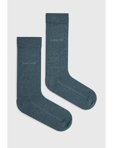 Levi's calzini pacco da 2 colore blu