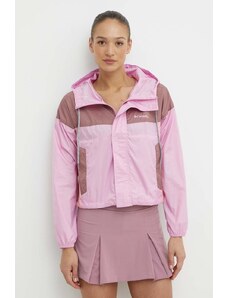 Columbia giacca da esterno Flash Challenger colore rosa 1989511