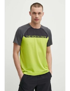 The North Face maglietta da sport colore verde NF0A87TYWIP1