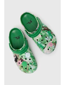 Crocs ciabatte slide Futura 2000 x Crocs colore verde 209622.3WH