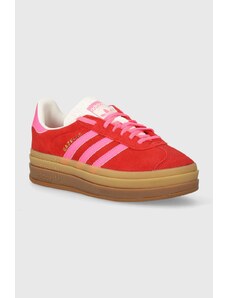adidas Originals sneakers in camoscio Gazelle Bold W colore rosso IH7496