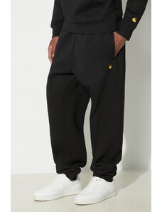 Carhartt WIP joggers Chase Sweat Pant colore nero I033667.00FXX