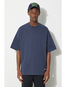 Carhartt WIP t-shirt in cotone S/S Link Script uomo colore blu I031373.981XX