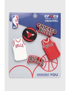 Crocs spille per calzature JIBBITZ NBA Chicago Bulls 5-Pack pacco da 5 10011280