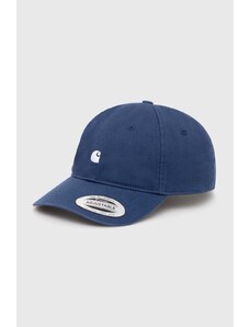 Carhartt WIP berretto da baseball in cotone Madison Logo Cap colore blu navy I023750.22TXX