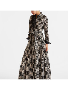 La DoubleJ Dresses gend - Bellini Dress Mini Tiles Black L 100% Polyester