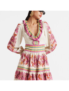 La DoubleJ Dresses gend - Reina Mini Dress Zodiac Placée Multicolor L 100% Viscose