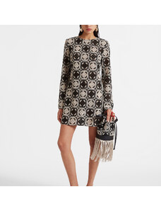 La DoubleJ Dresses gend - Mini Supreme Swing Dress Mini Tiles Black L 100% Polyester