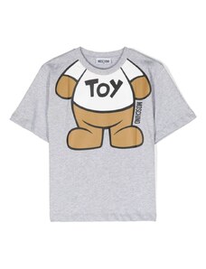 MOSCHINO KIDS T-shirt grigio Teddy Bear Toy