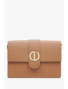 Women's Brown Italian Leather Handbag Estro ER00114778
