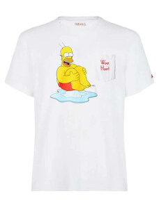Mc2 Saint Barth Cotone uomo t-shirt con stampa Homer | THE SIMPSONS SPECIAL EDITION