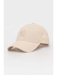 New Era berretto da baseball colore beige con applicazione NEW YORK YANKEES