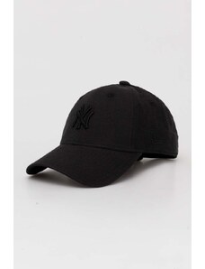New Era berretto da baseball colore nero con applicazione NEW YORK YANKEES